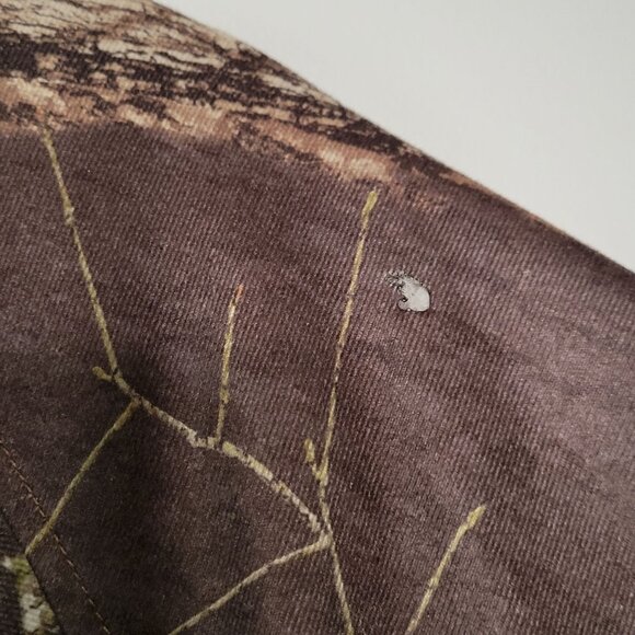 Vintage Woolrich Men's Camoflauge Camo Mossy Oak Hunting Coat Jacket XL - Picture 6 of 11